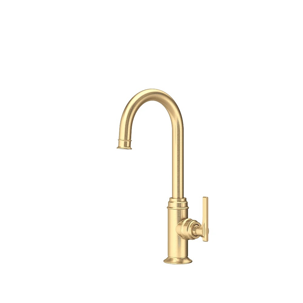 Perrin & Rowe U.SB60D1LMSEG Southbank™ Bar/Food Prep Kitchen Faucet - Satin English Gold