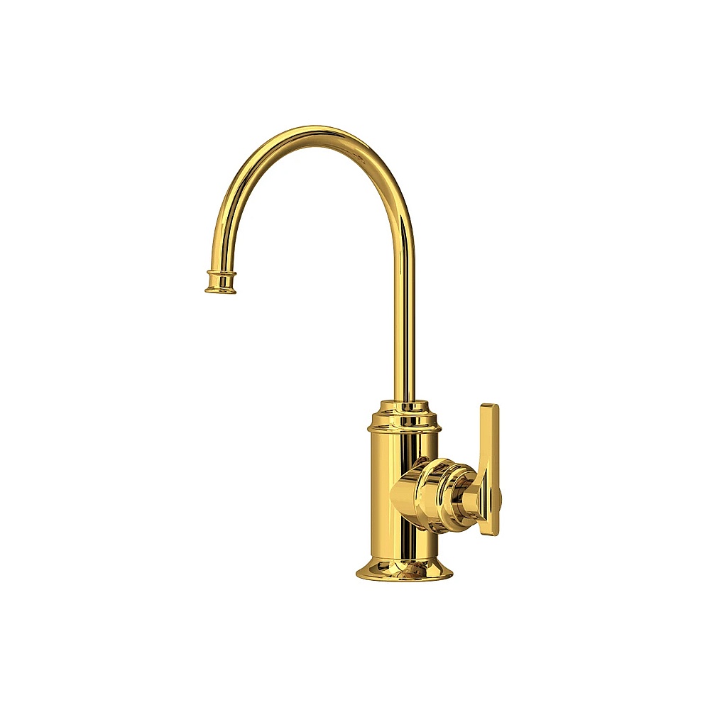Perrin & Rowe U.SB70D1LMULB Southbank™ Filter Kitchen Faucet - Unlacquered Brass