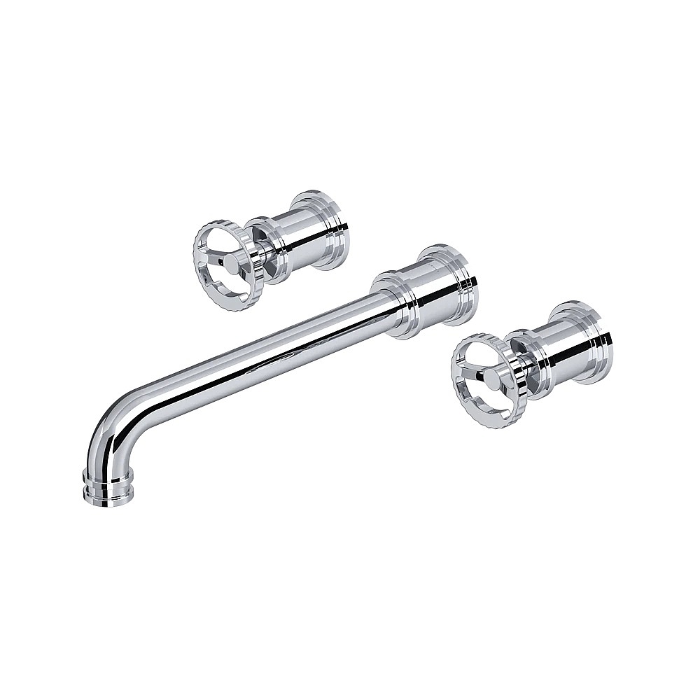 Perrin & Rowe U.TAR06W3IWAPC Armstrong™ Wall Mount Tub Filler Trim - Polished Chrome