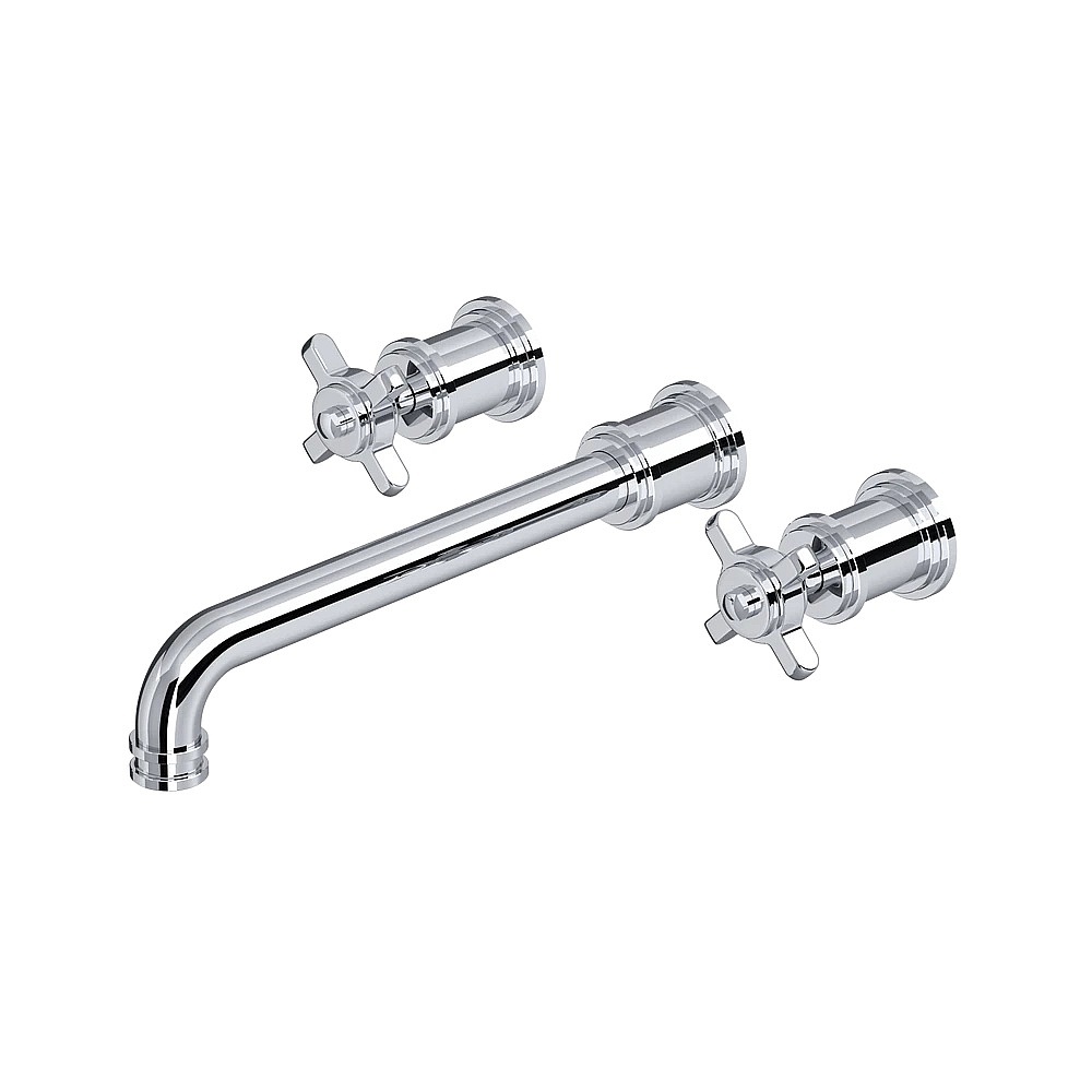 Perrin & Rowe U.TAR06W3XMAPC Armstrong™ Wall Mount Tub Filler Trim - Polished Chrome