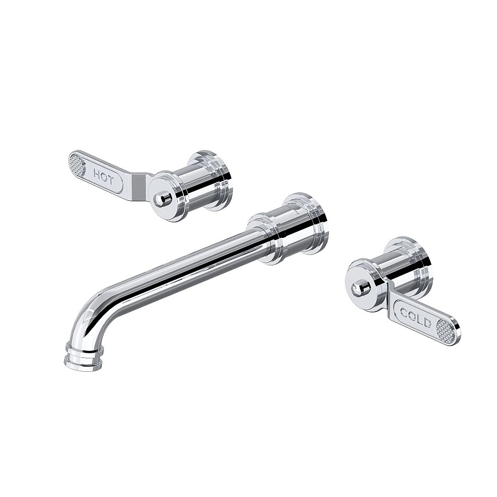 Perrin & Rowe U.TAR08W3HTAPC Armstrong™ Wall Mount Lavatory Faucet Trim - Polished Chrome