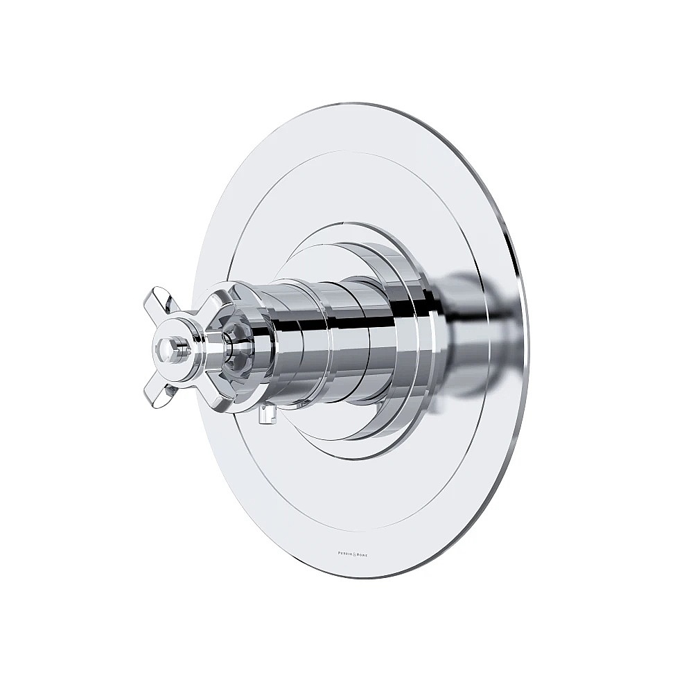 Perrin & Rowe U.TAR13W1XMAPC Armstrong™ 3/4" Thermostatic Trim Without Volume Control - Polished Chrome