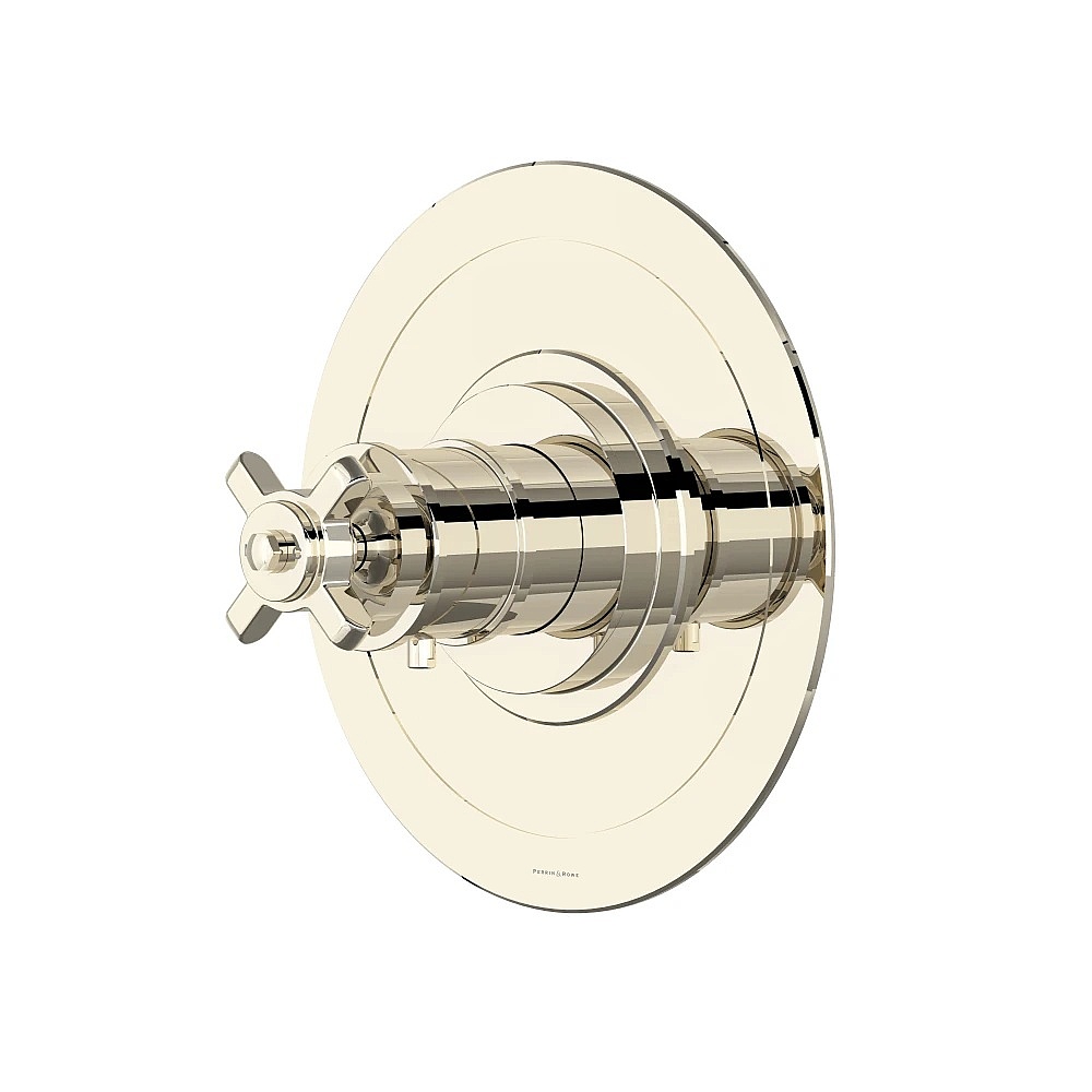 Perrin & Rowe U.TAR13W1XMPN Armstrong™ 3/4" Thermostatic Trim Without Volume Control - Polished Nickel