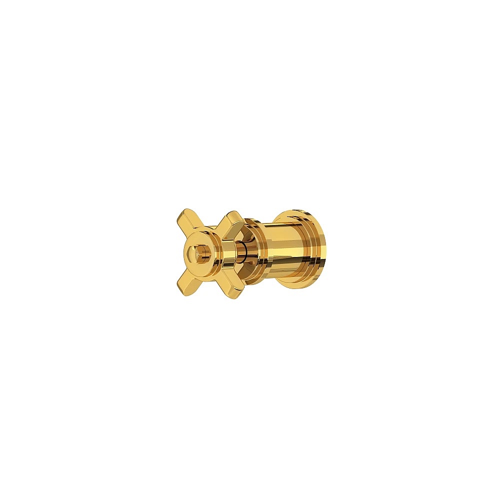 Perrin & Rowe U.TAR18W1XMULB Armstrong™ Trim For Volume Control And Diverter - Unlacquered Brass