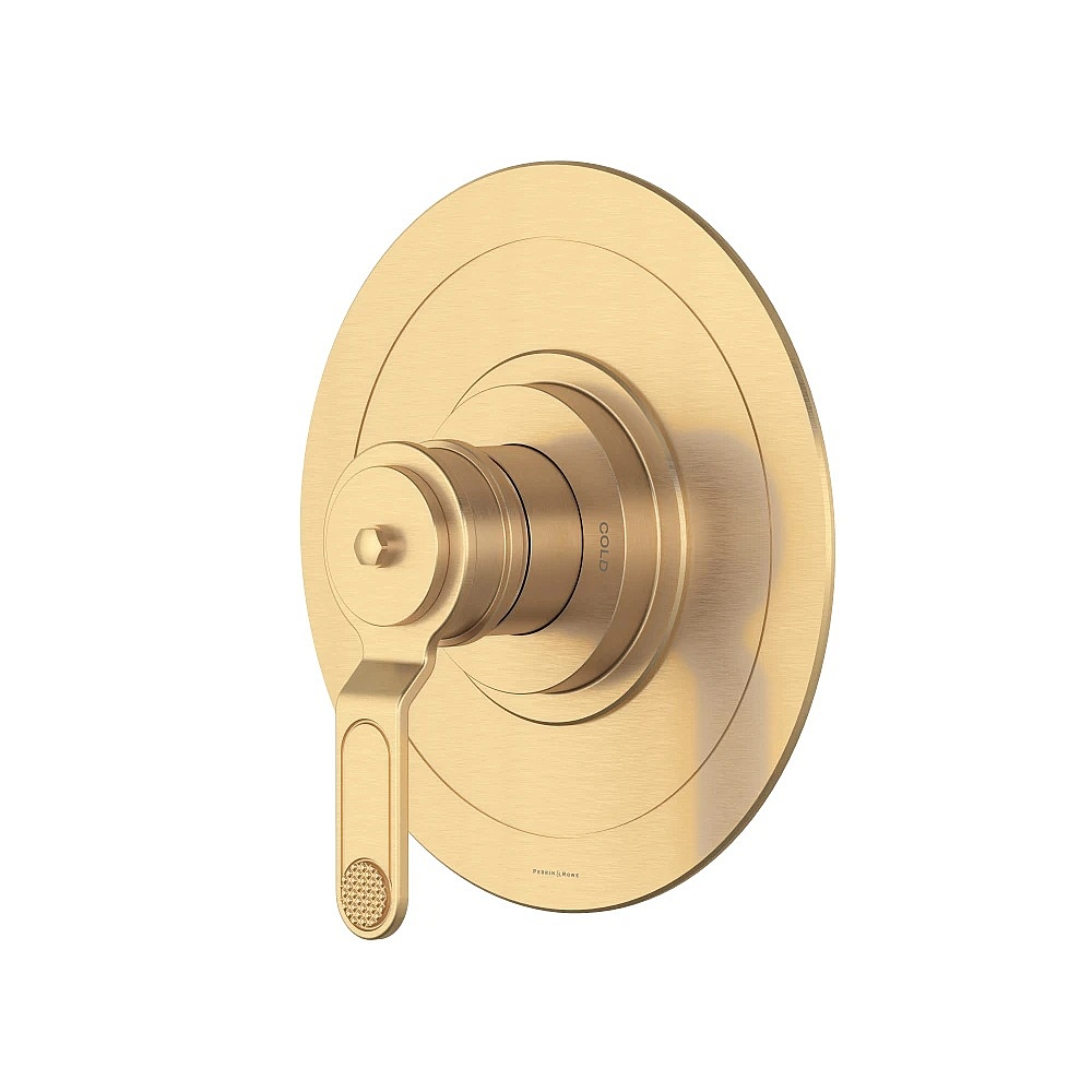 Perrin & Rowe U.TAR51W1HTSEG Armstrong™ 1/2" Pressure Balance Trim - Satin English Gold