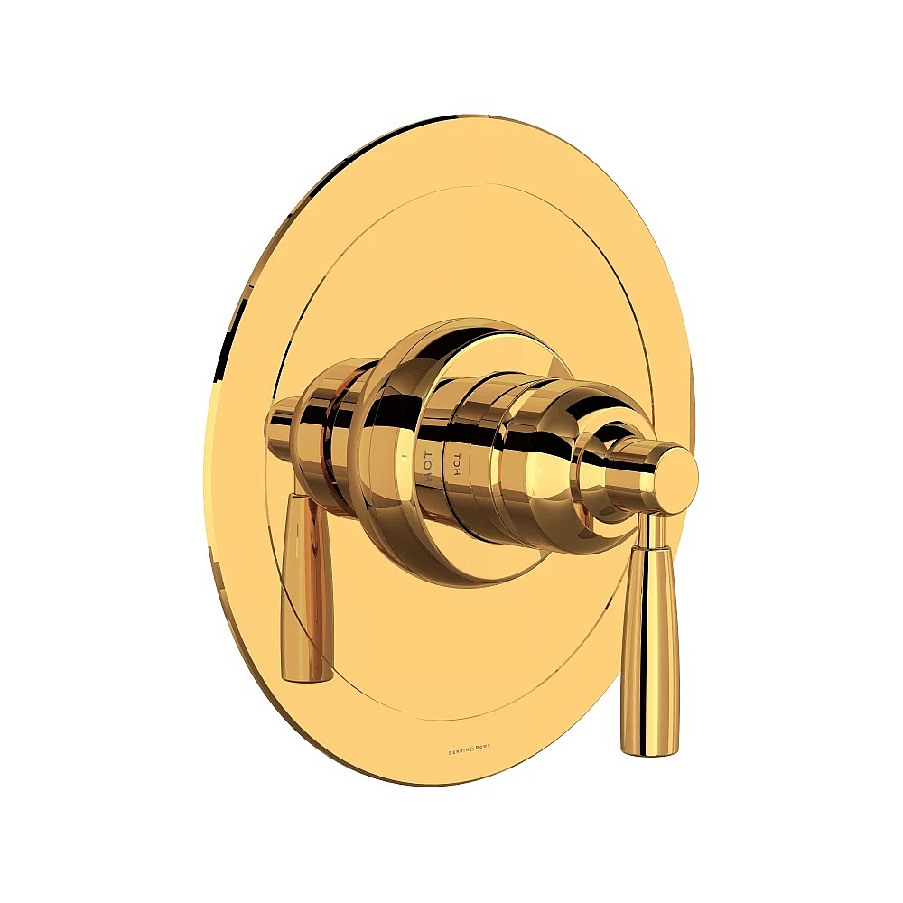 Perrin & Rowe U.THB51W1LS-EG Holborn™ 1/2" Pressure Balance Trim - English Gold