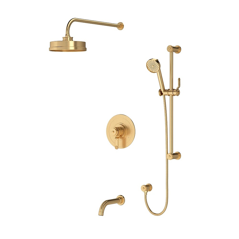 Perrin & Rowe U.TKIT1345ARSEG Shower Kit 1345 Trim - Satin English Gold