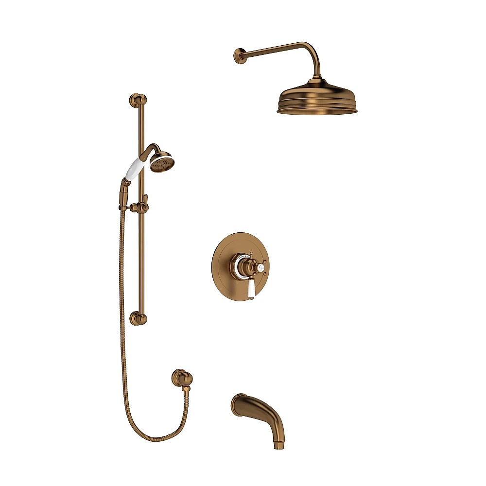 Perrin & Rowe U.TKIT1345EWEB Shower Kit 1345 Trim - English Bronze