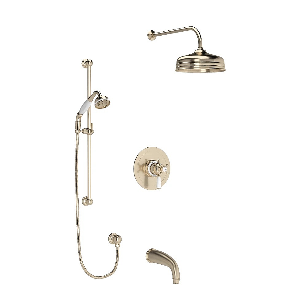 Perrin & Rowe U.TKIT1345EWSTN Shower Kit 1345 Trim - Satin Nickel