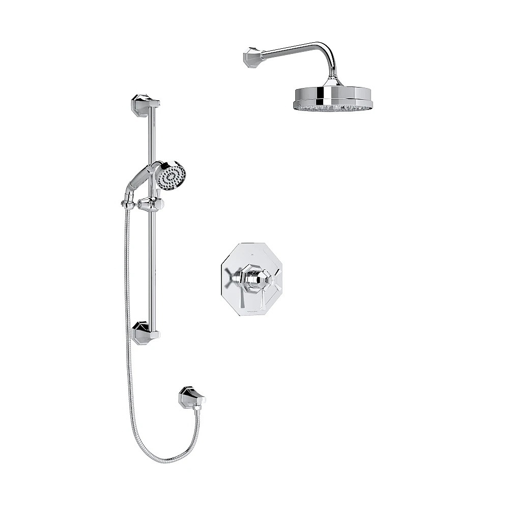 Perrin & Rowe U.TKIT323DCAPC Shower Kit 323 Trim - Polished Chrome