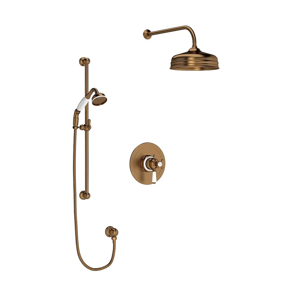 Perrin & Rowe U.TKIT323EWEB Shower Kit 323 Trim - English Bronze