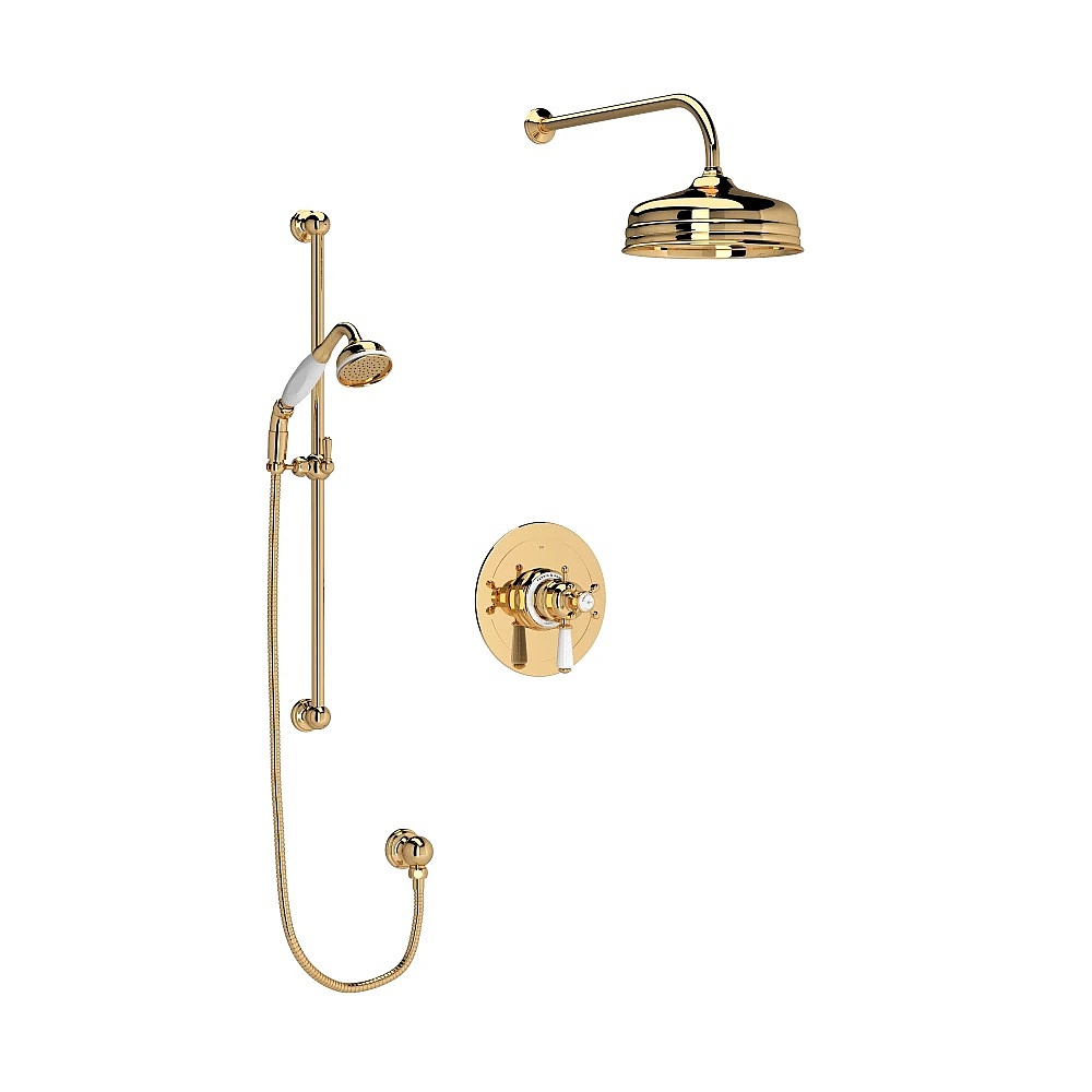 Perrin & Rowe U.TKIT323EWEG Shower Kit 323 Trim - English Gold