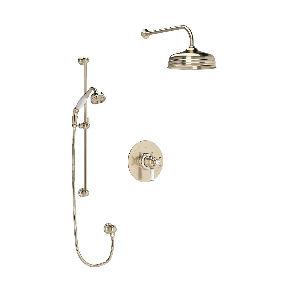 Perrin & Rowe U.TKIT323EWSTN Shower Kit 323 Trim - Satin Nickel