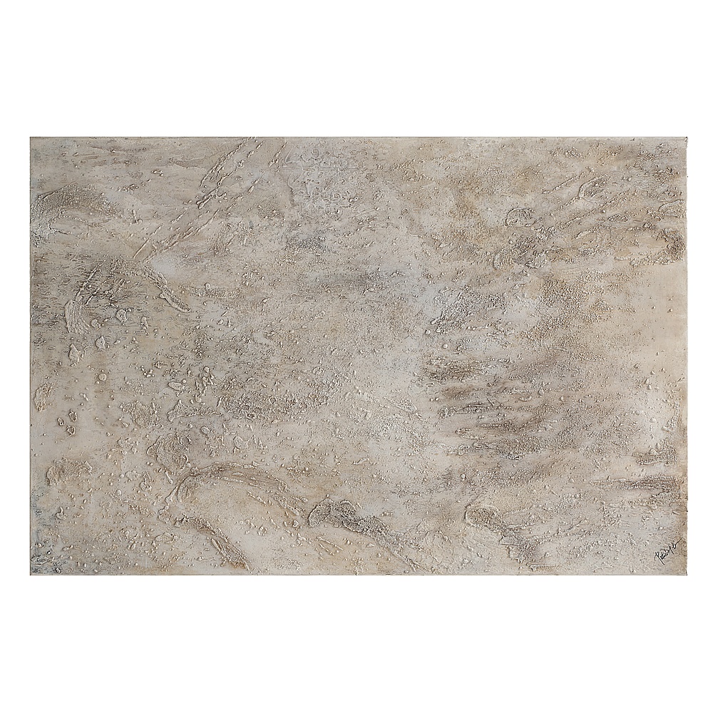 Renwil OL2158 Mann 60" Wide Canvas Art - Beige