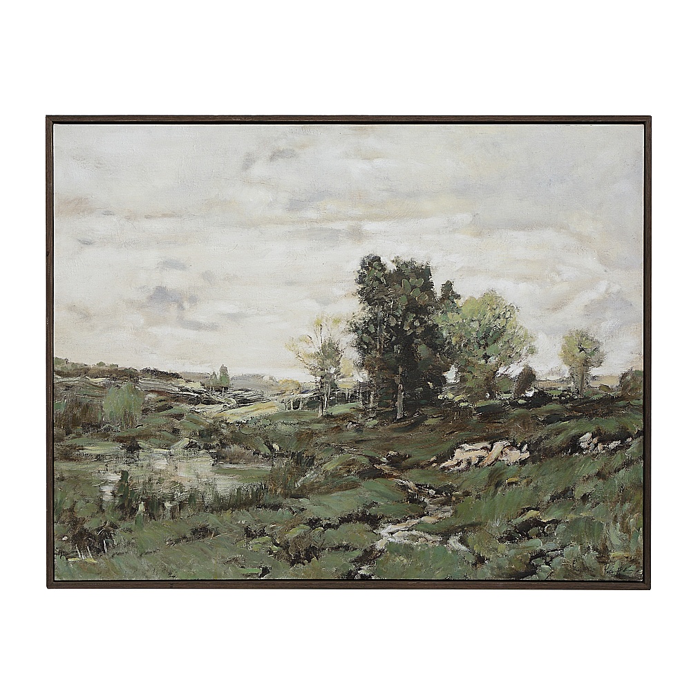 Renwil OL2196 Nature 40" H x 50" W Canvas Art - Green