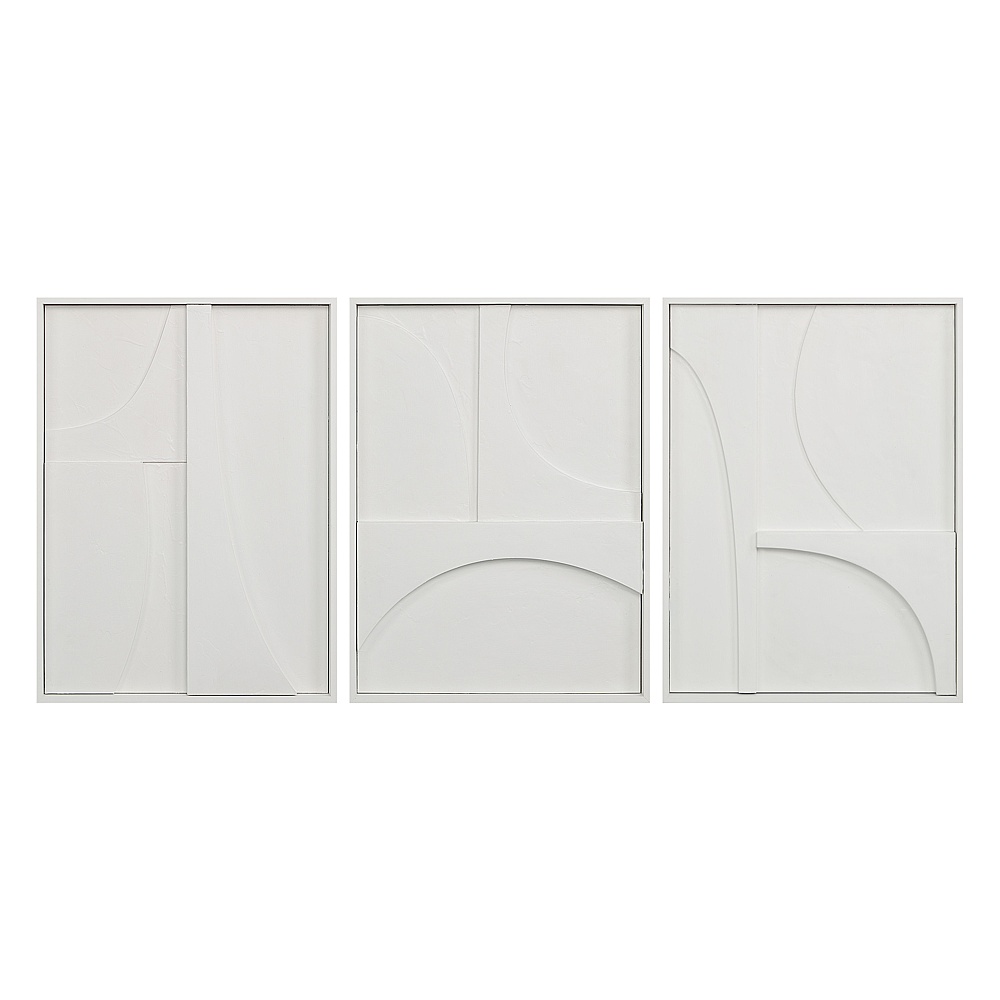 Renwil W6756 Marsh 18" Wide Wall Decor - Matte White