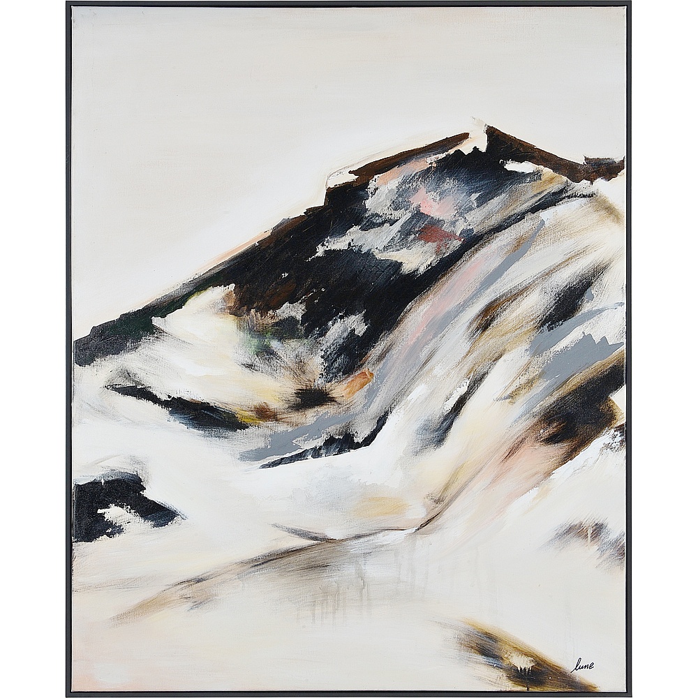 Renwil OL1985 Infusion 40" Wide Canvas Art - Black