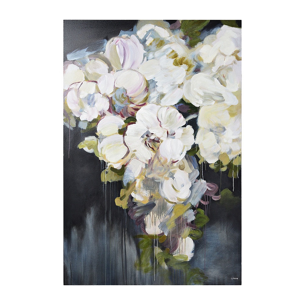 Renwil OL2061 Gables 48" Wide Canvas Art - Off-White