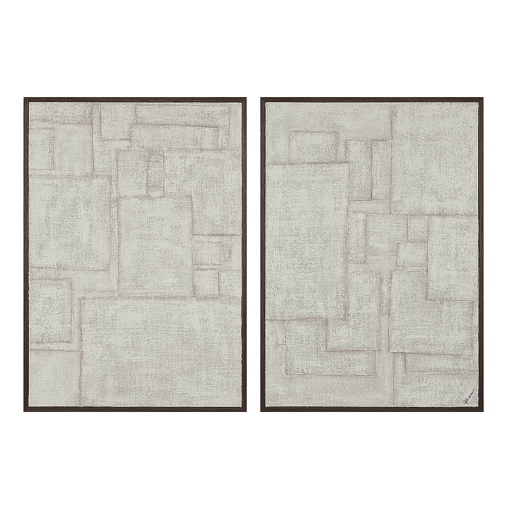 Renwil W6775 Caramelo 32" Wide Wall Art - Sand Beige