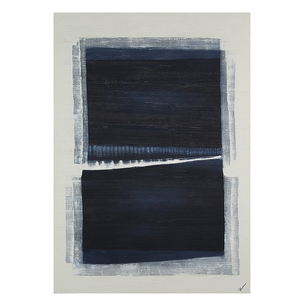 Renwil OL2188 Ibiza 62" H x 44" W Canvas Art - Blue