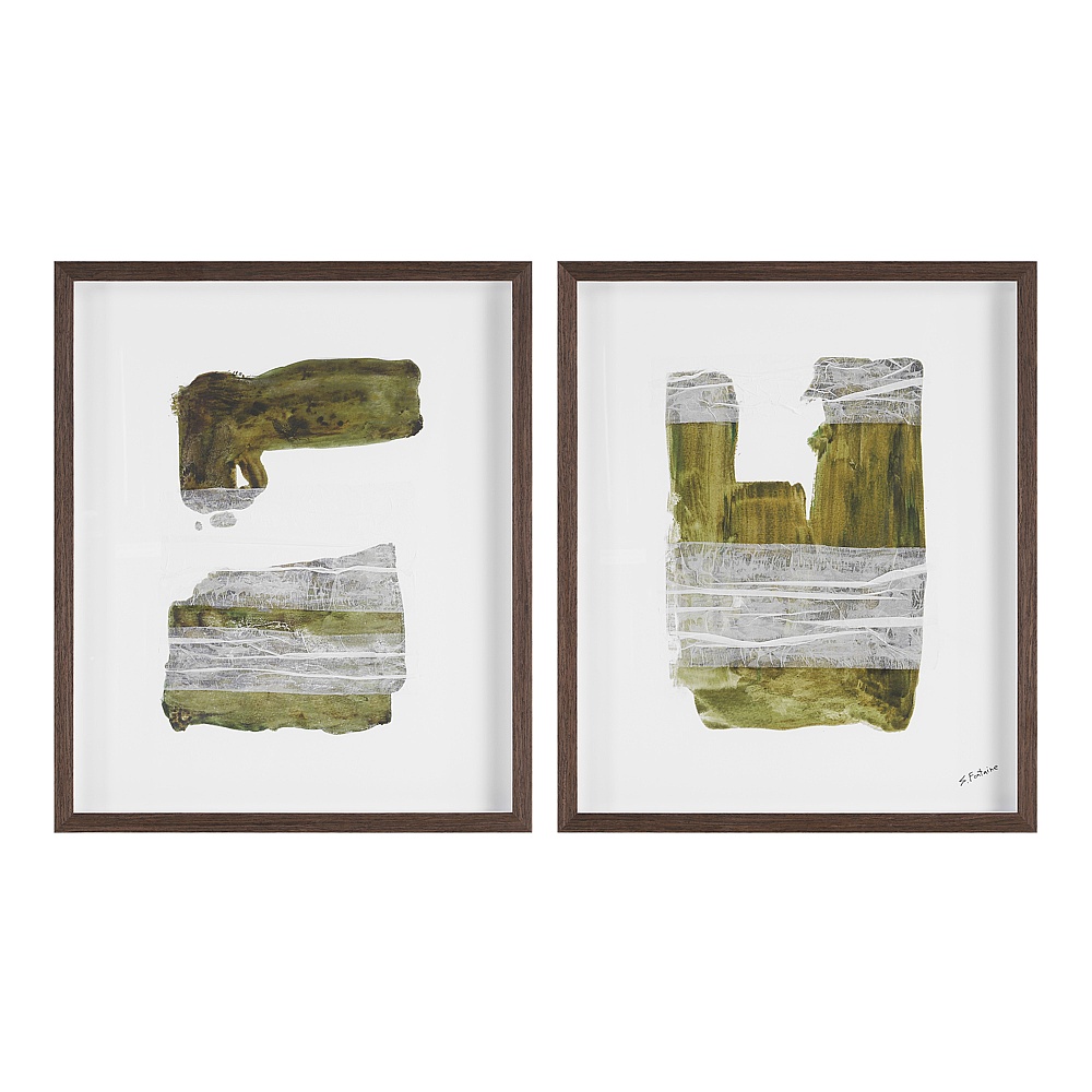 Renwil PA0049 Aimee 20.0" Wide Wall Decor - Printed Artwork (2 Piece Set)