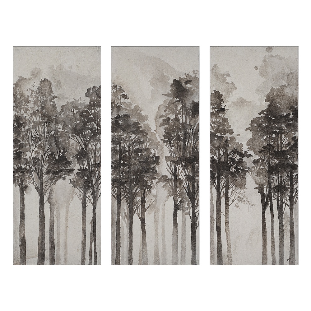 Renwil OL2191 Branching Out 50" H x 20" W Canvas Art - (3 Piece Set)