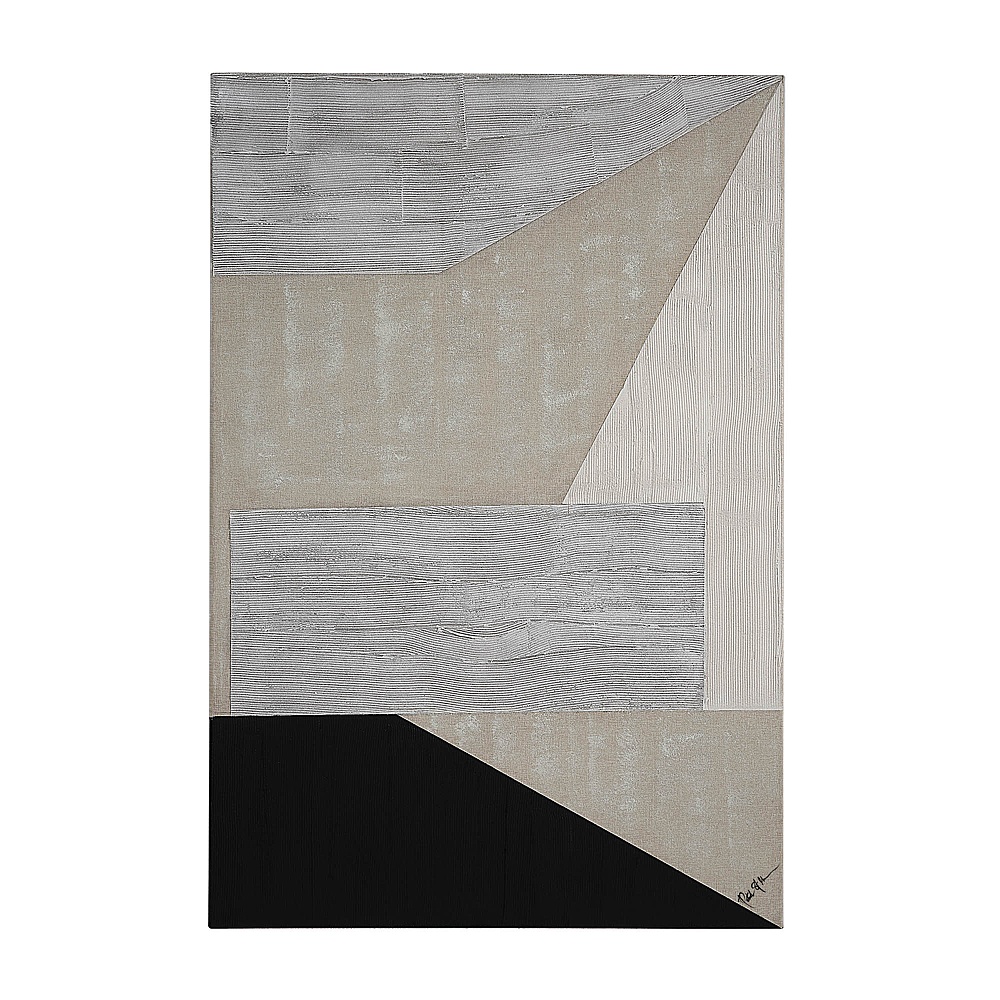 Renwil OL2137 Torii 48" Wide Canvas Art - Grey