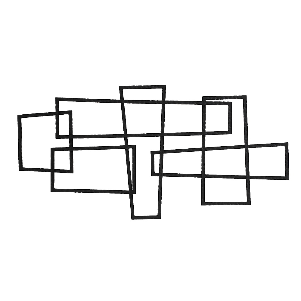 Renwil W6765 Bodkin 60" Wide Wall Decor - Black