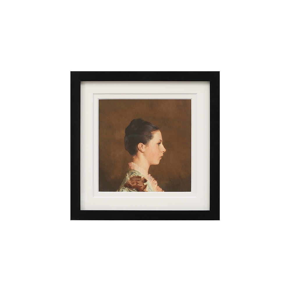 Renwil PA0058 Madeleine 12" Wide Wall Decor - Matte Black