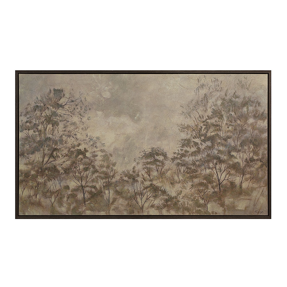Renwil OL2190 Toulouse 40" H x 70" W Canvas Art - Beige