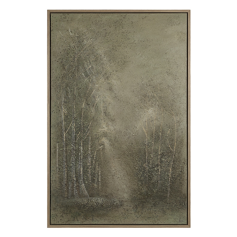 Renwil OL2192 Lipton 60" H x 40" W Canvas Art - Green