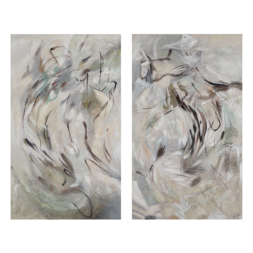 Renwil OL2237 Torres 50" H x 30" W Canvas Art - (2 Piece Set)