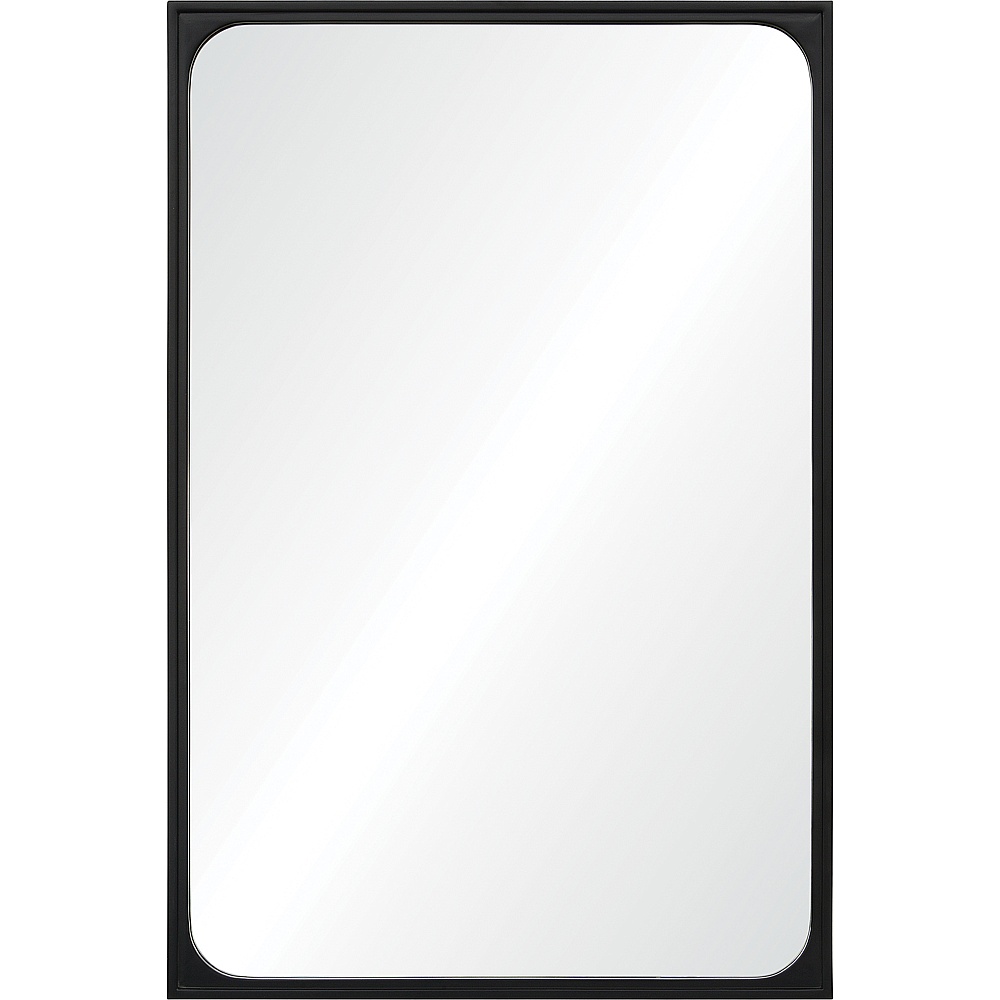 Renwil MT2151 Sorella 36" Tall Rectangle Wall Mirror - Black