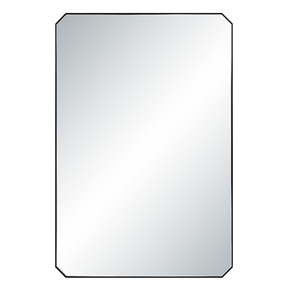 Renwil MT2751 Jace 36" H x 24" W Wall Mirror - Black