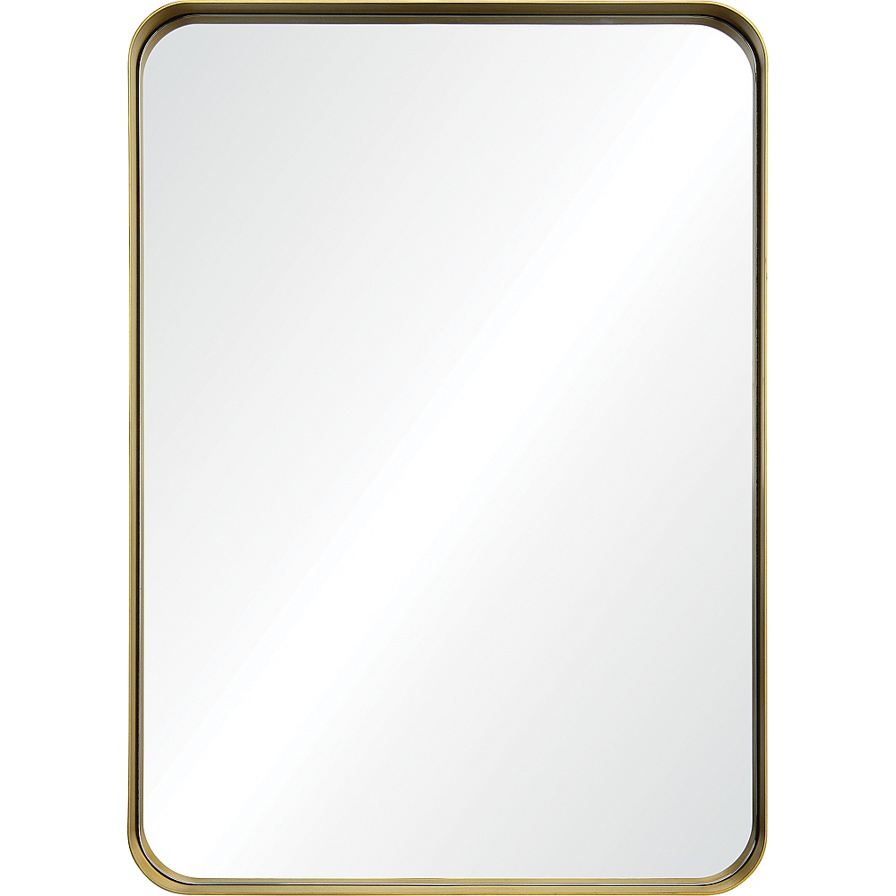 Renwil MT2145 Barton 42" Tall Rectangle Wall Mirror - Yellow