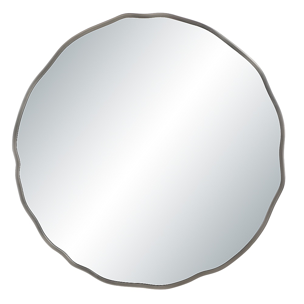 Renwil MT2735 Cerro 30" H x 30" W Wall Mirror - Silver