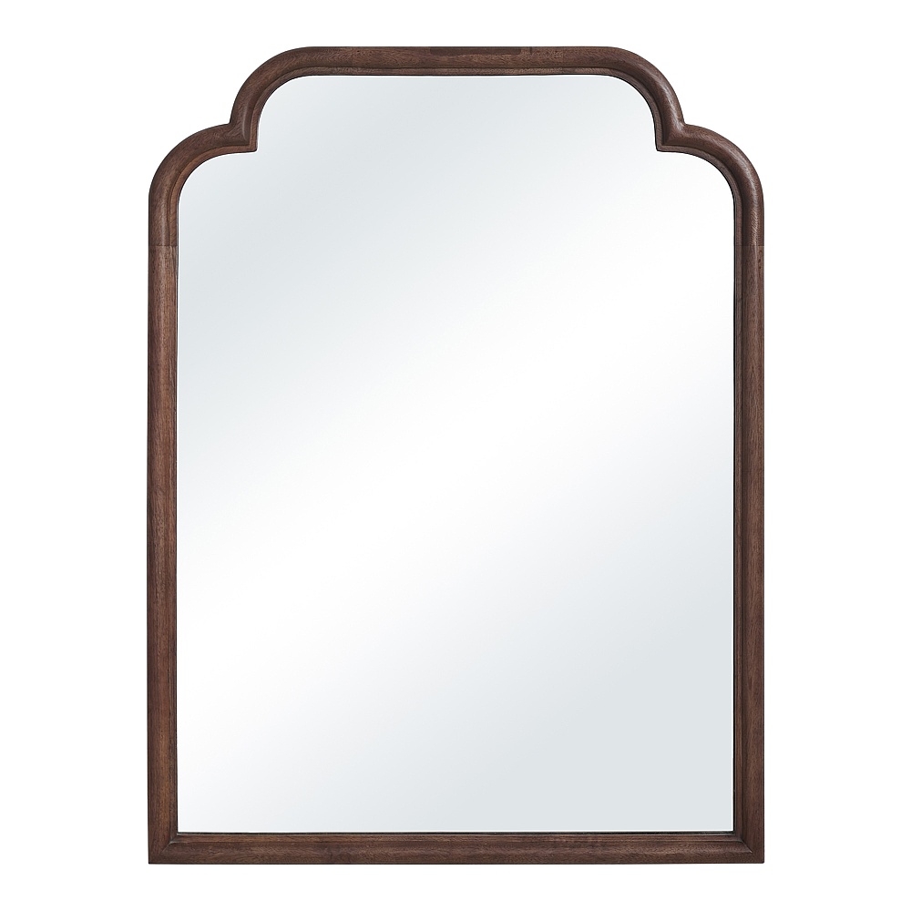 Renwil MT2767 Octavian 40" H x 30" W Wall Mirror - Walnut