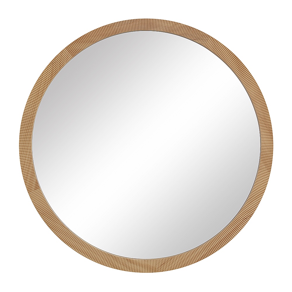 Renwil MT2707 Noto 40" H x 40" W Wall Mirror - Brown