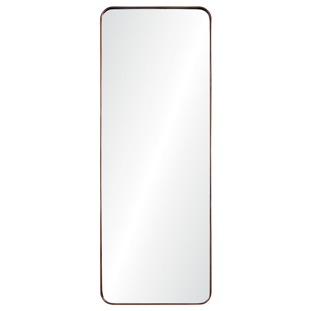 Renwil MT1742 Phiale 53" Tall Rectangle Wall Mirror - Brown