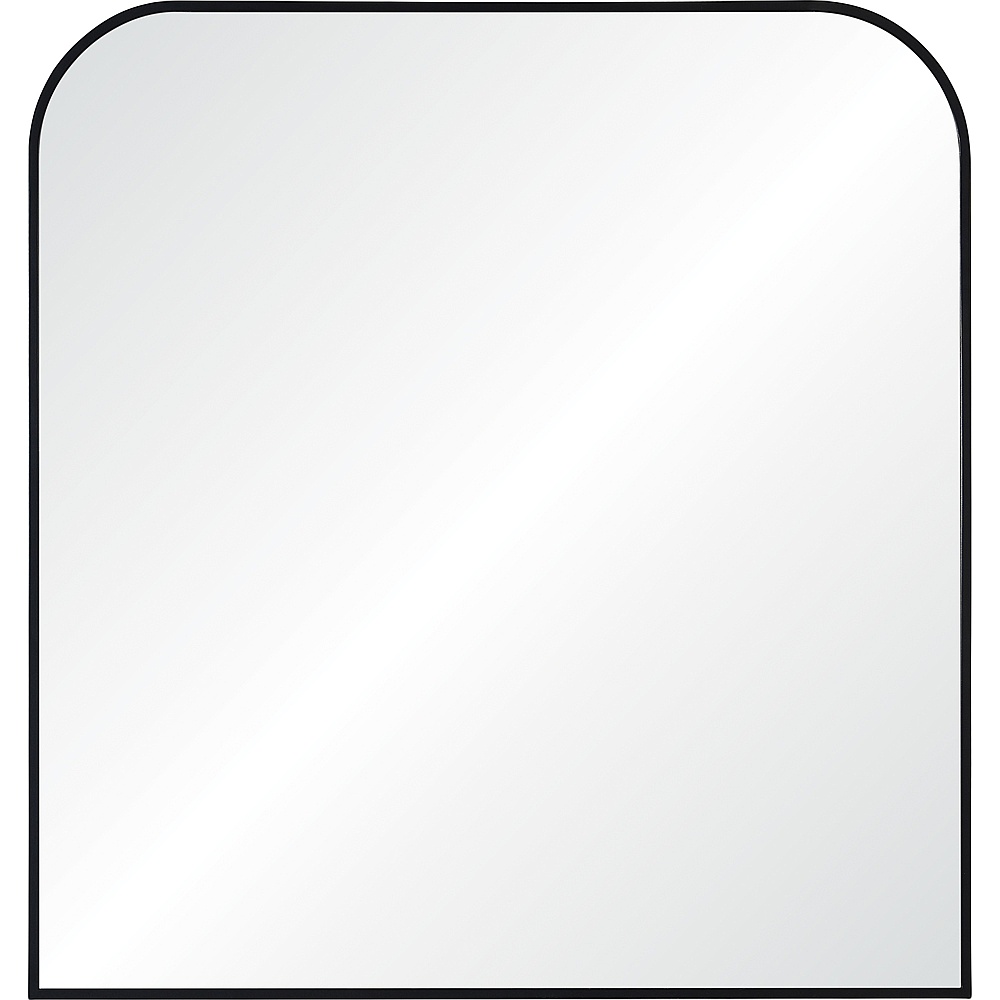 Renwil MT2382 Luka 40" Tall Irregular Wall Mirror - Black