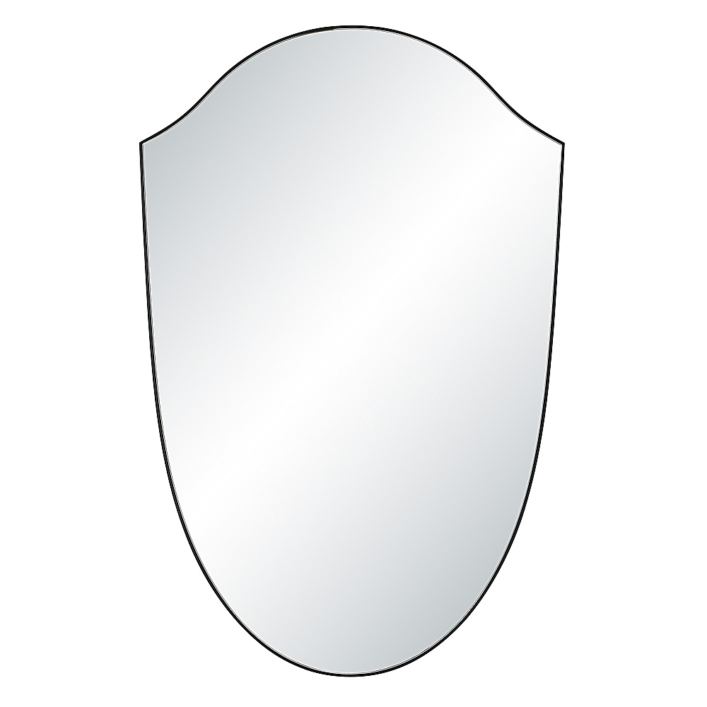 Renwil MT2748 Ryker 40" H x 26" W Wall Mirror - Black
