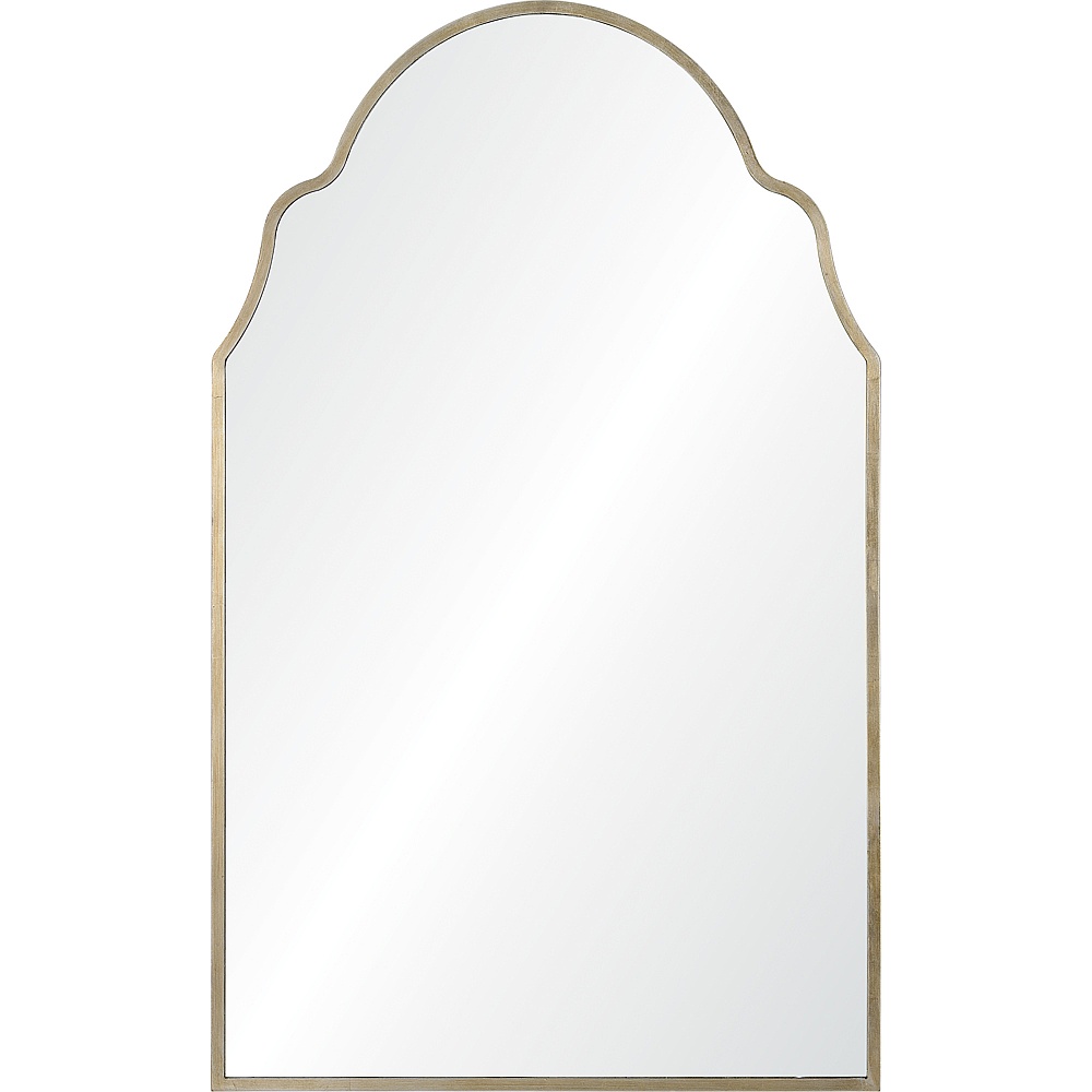 Renwil MT2364 Natasha 42" Tall Irregular Wall Mirror - Grey