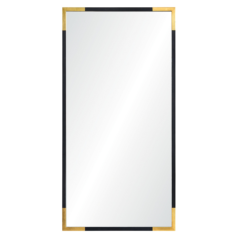 Renwil MT1831 Osmond 60" Tall Rectangle Wall Mirror - Yellow