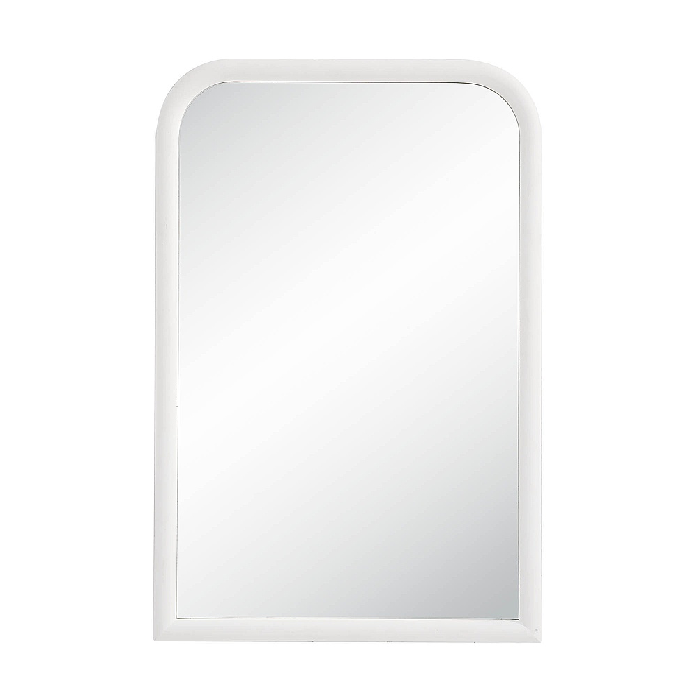 Renwil MT2554 Colima 36" Tall Arch Wall Mirror - White