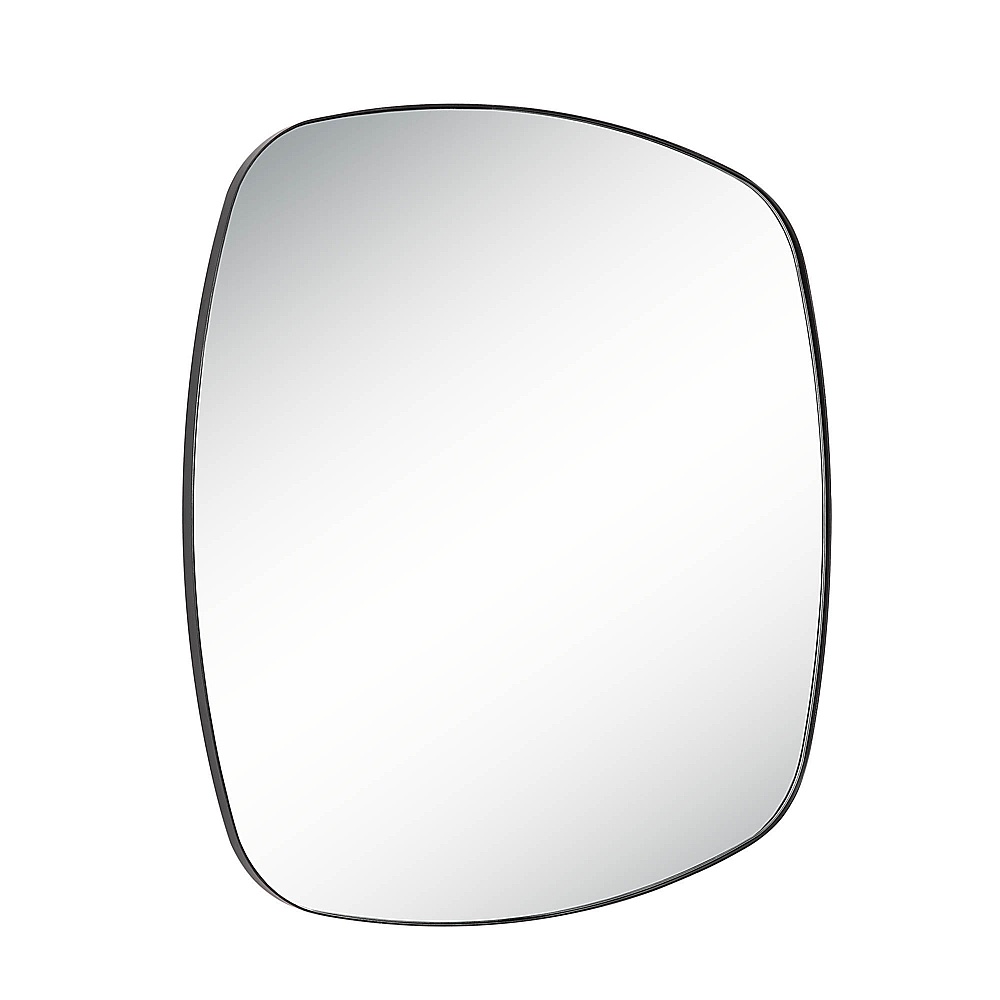 Renwil MT2534 Sparti 36" Tall Square Wall Mirror - Black
