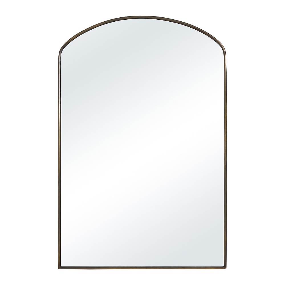 Renwil MT2760 Clarisse 36" Tall Arch Mirror - Aged Brass