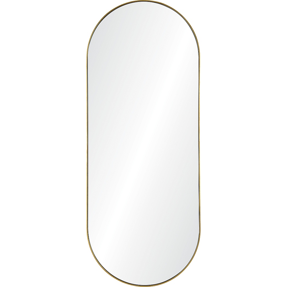Renwil MT2366 Marius 60" Tall Oval Full Length Mirror - Yellow