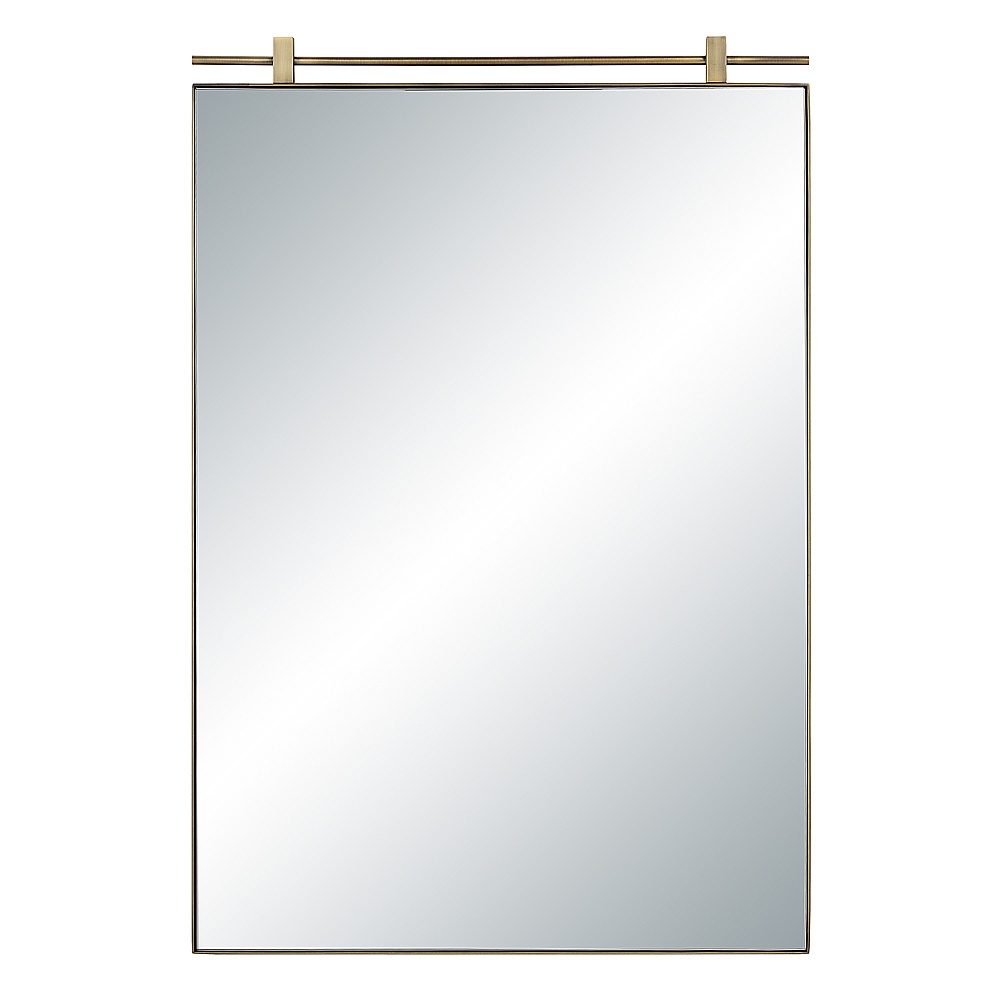 Renwil MT2737 Neem 36" H x 24" W Wall Mirror - Yellow