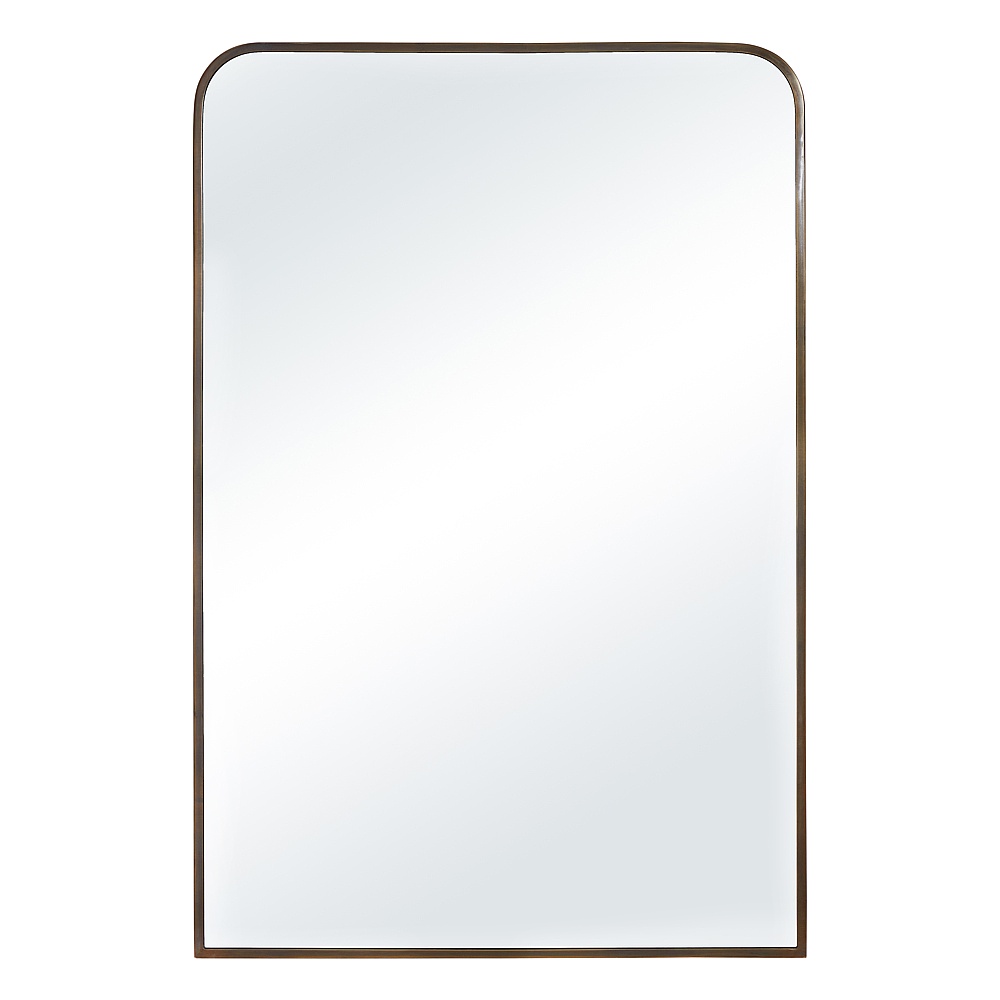 Renwil MT2800 Jackline 36" H x 24" W Wall Mirror - Antique Brass