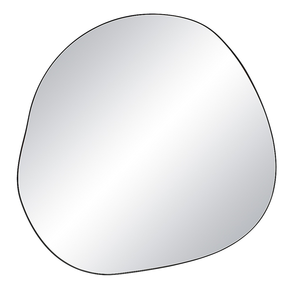 Renwil MT2657 Dolly 45.25" Tall Irregular Wall Mirror - Black